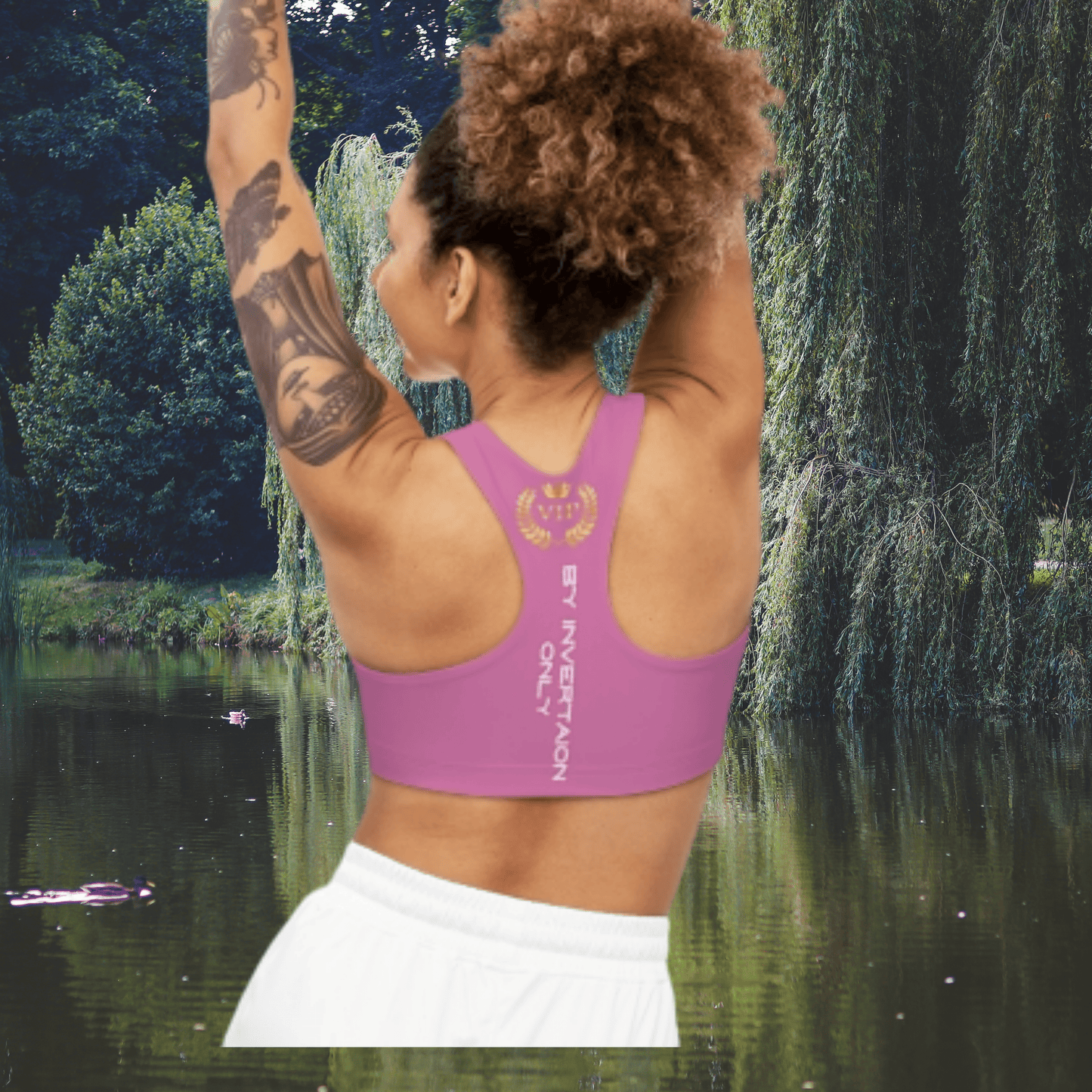 Sports Bra ( VIP By invitation only )  Pink