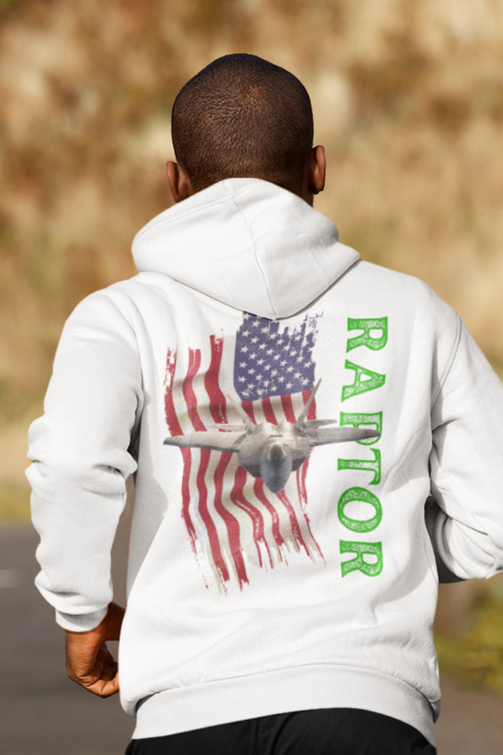 Hoodie ( Air Force RAPTOR 3 ) Military Style