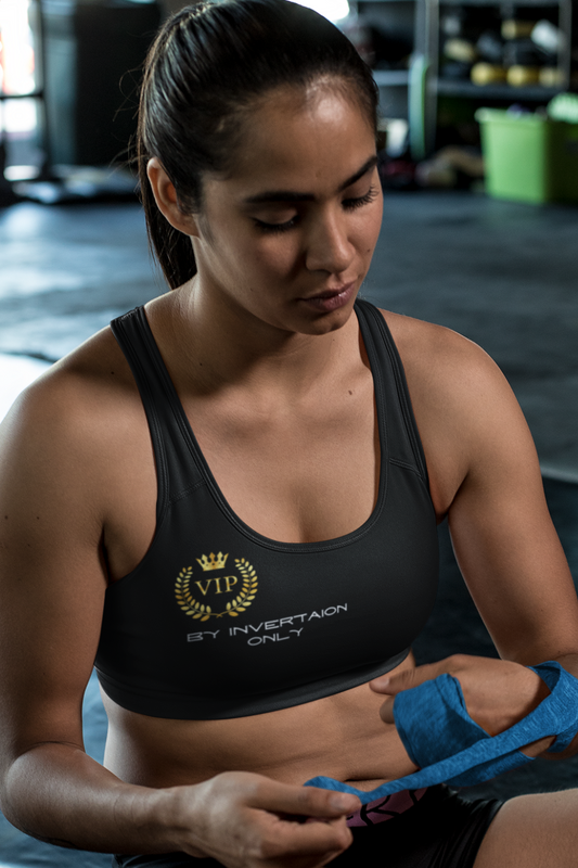 Sports Bra ( VIP By invitation only ) Black