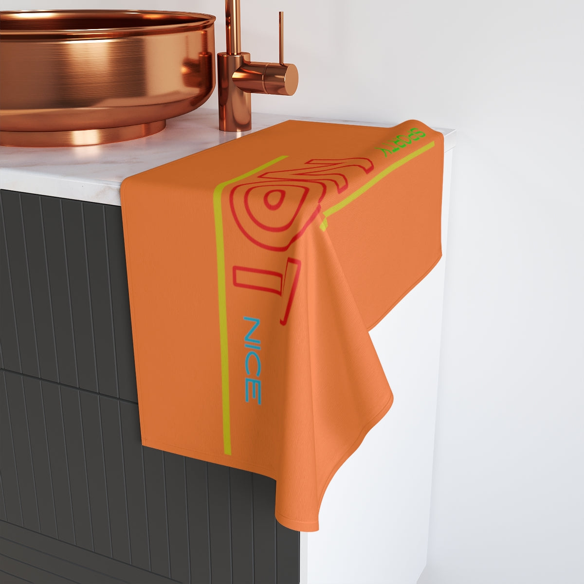 Sports Towel ( SPORTY NOT NICE ) Orange