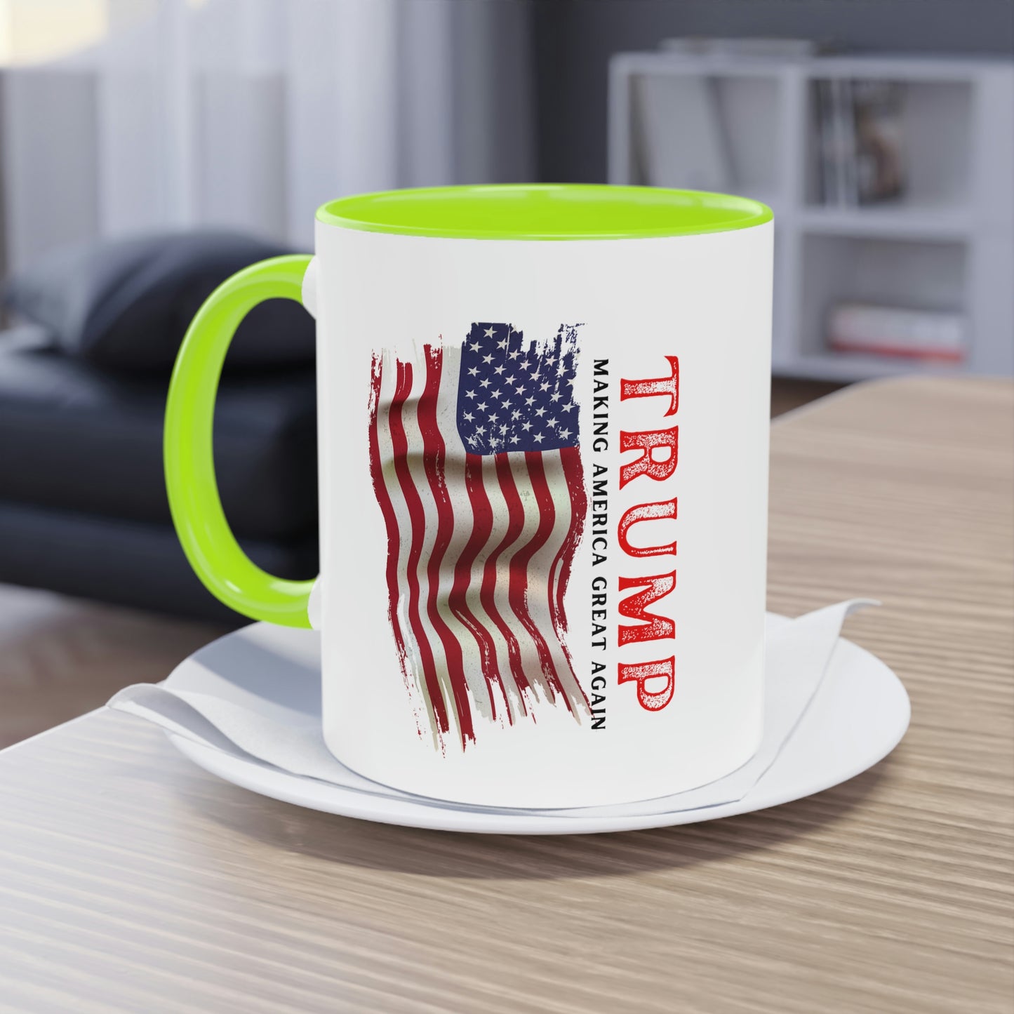 Coffee Mug  ( TRUMP  1) Military Style