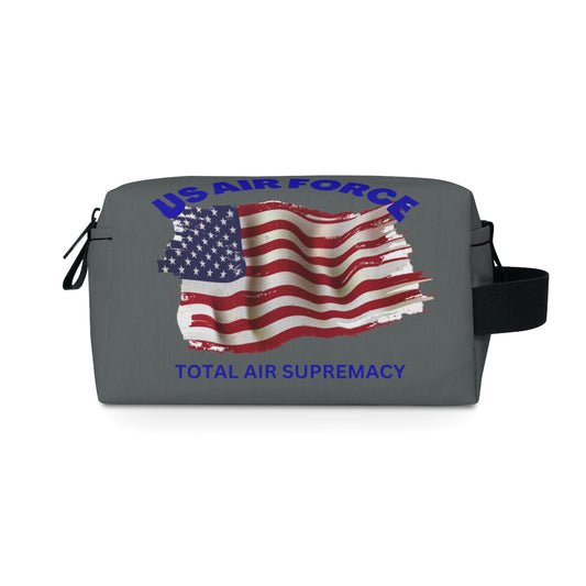 Toiletry Bag (US AIR FORCE Grey ) Military Styling