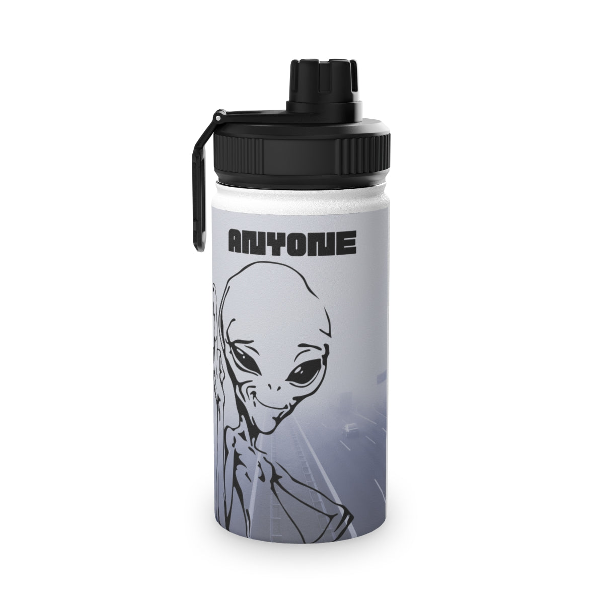 Stainless Steel Water Bottle, Sports Lid ( PAUL Anyoney for Probing )