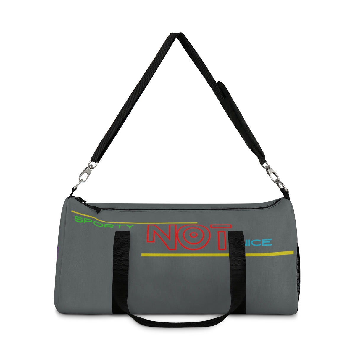 Sports Bag (Sporty Not Nice ) Grey
