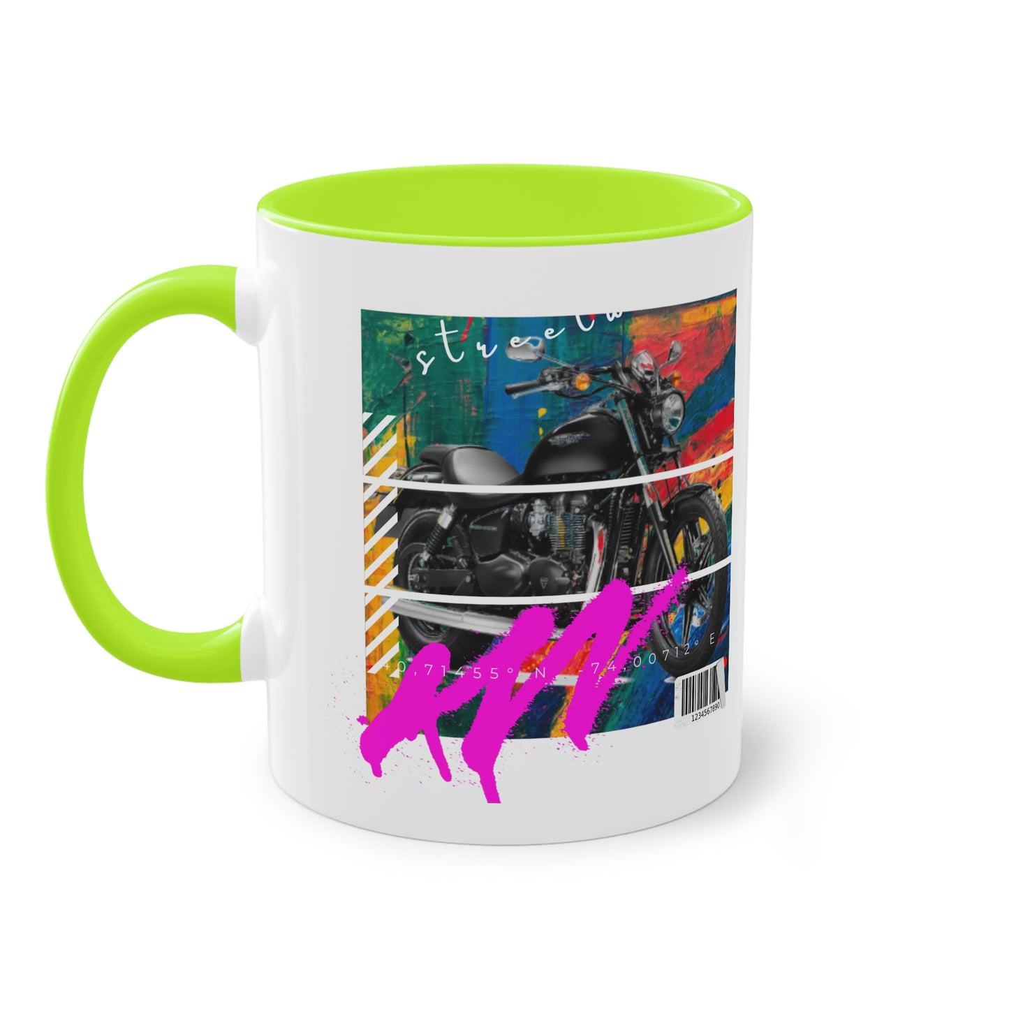 Coffee Mug  ( Urban Black Sports Bike )