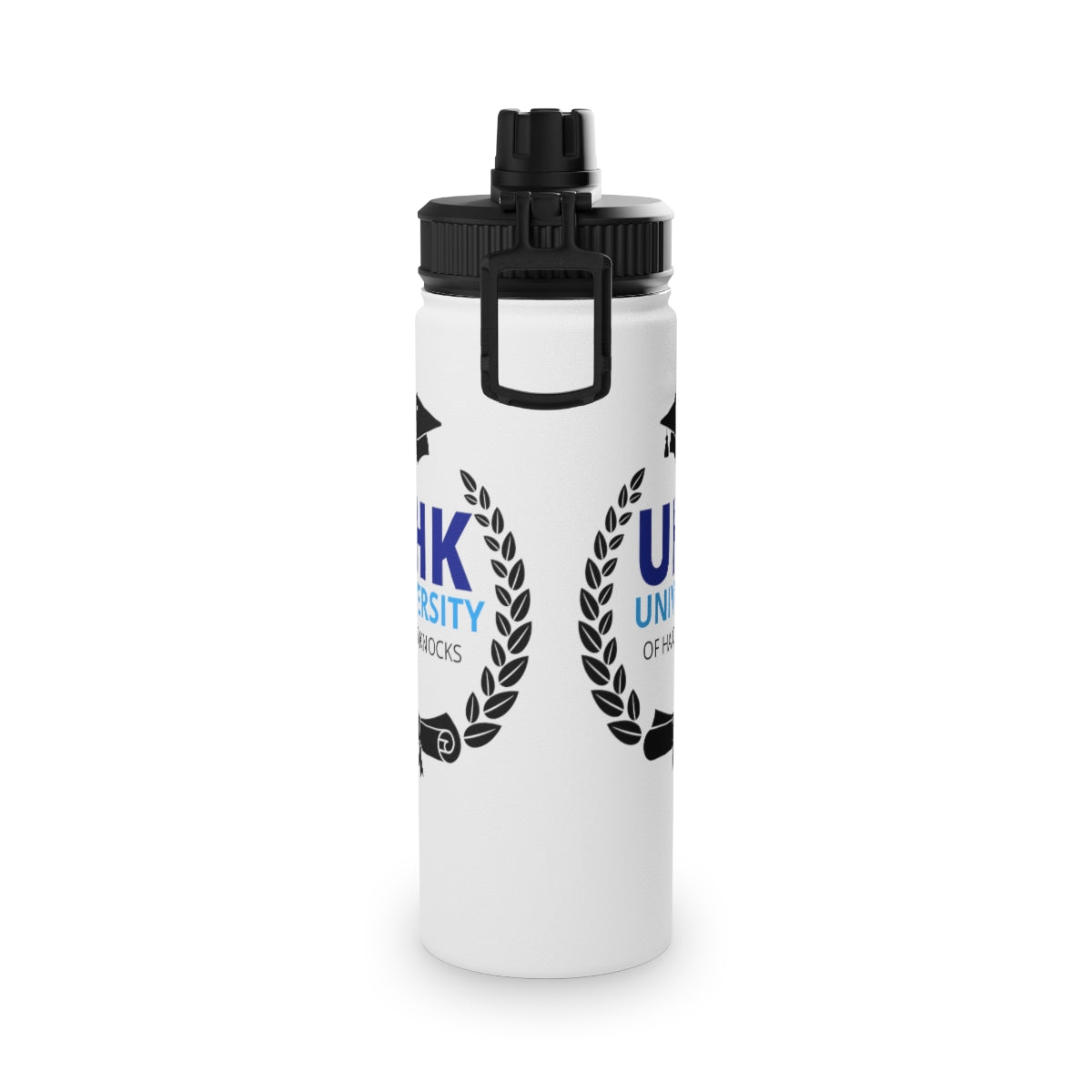 Stainless Steel Water Bottle, Sports Lid ( UHK UNIVERSITY )