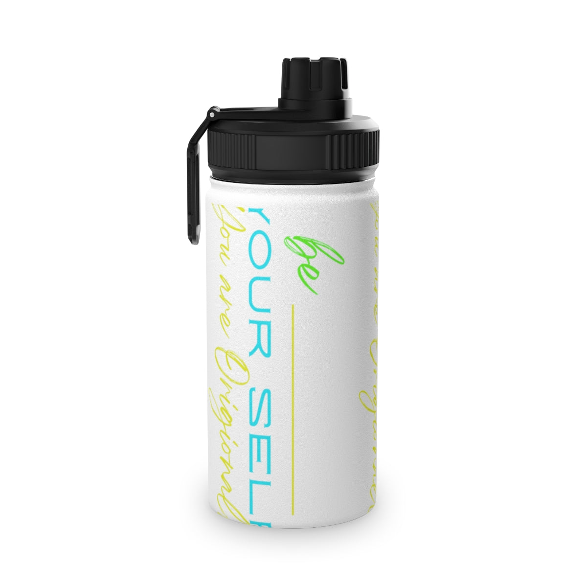 Stainless Steel Water Bottle, Sports Lid ( Be Yourself ) Activewear