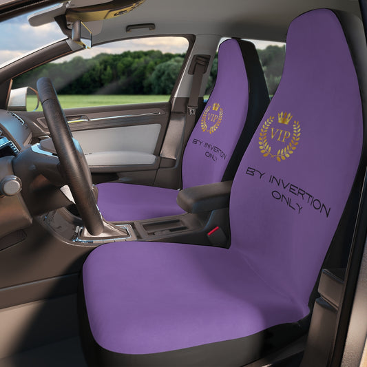 Polyester Car Seat Covers (VIP Purple )