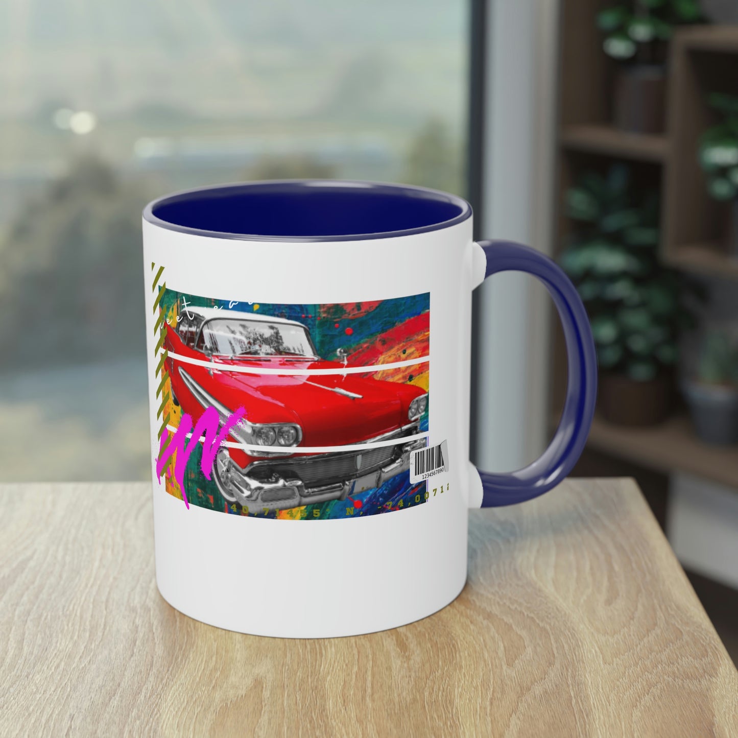 Coffee Mug  ( Urban Red Cadillac )