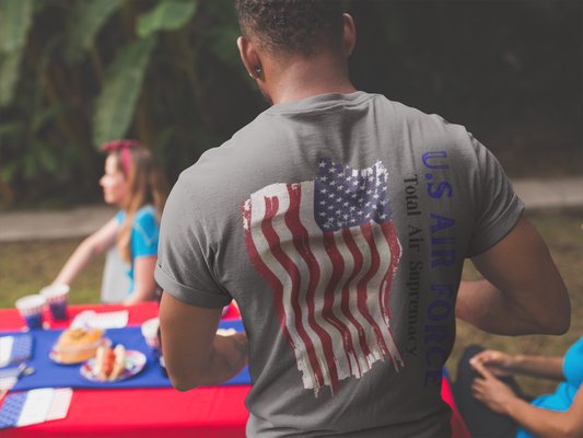 T-Shirt Classic Jersey Short Sleeves ( U.S Air Force ) Military Style