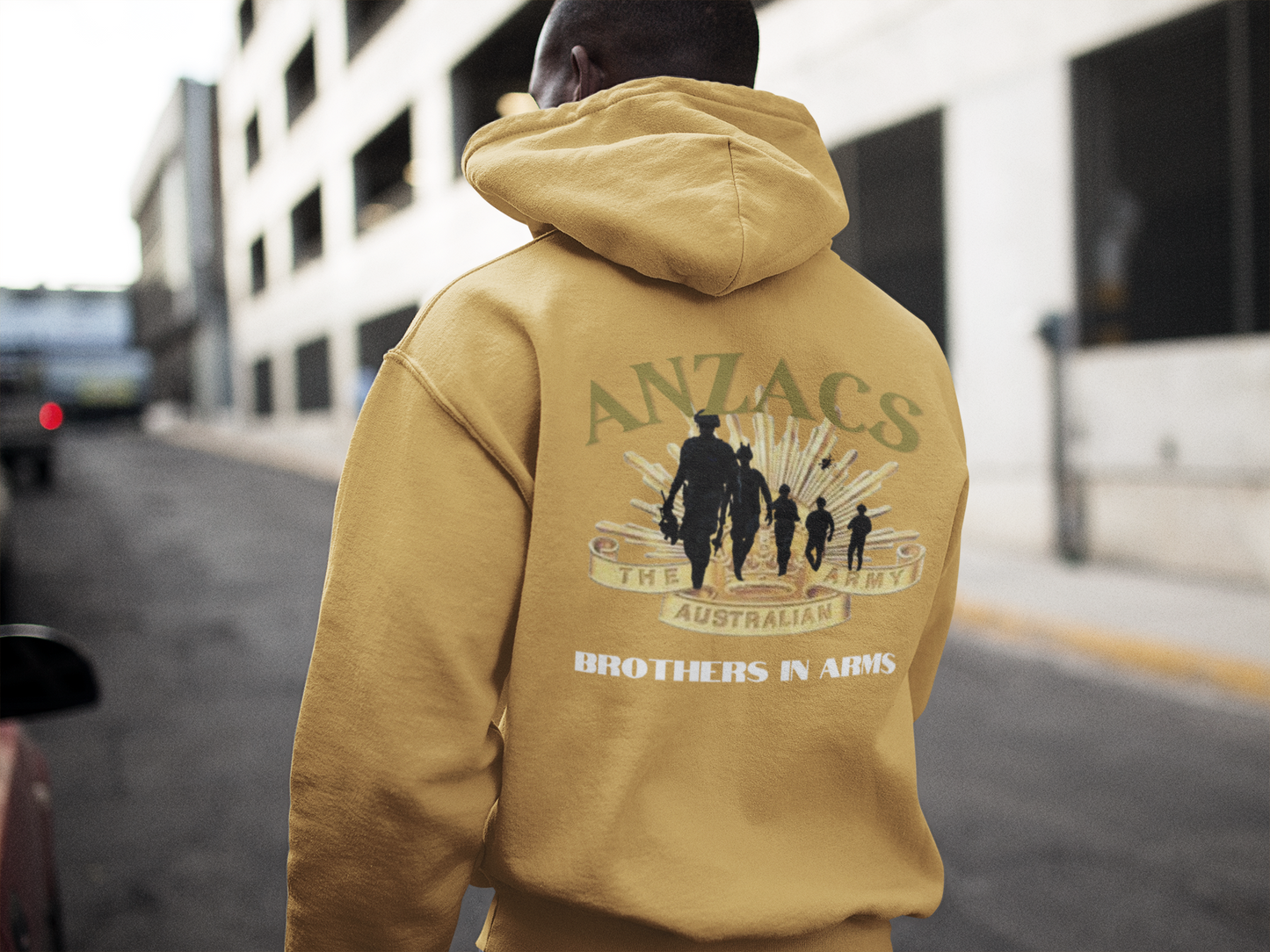 Hoodie ( ANZAC, Australian Military ) Military Style