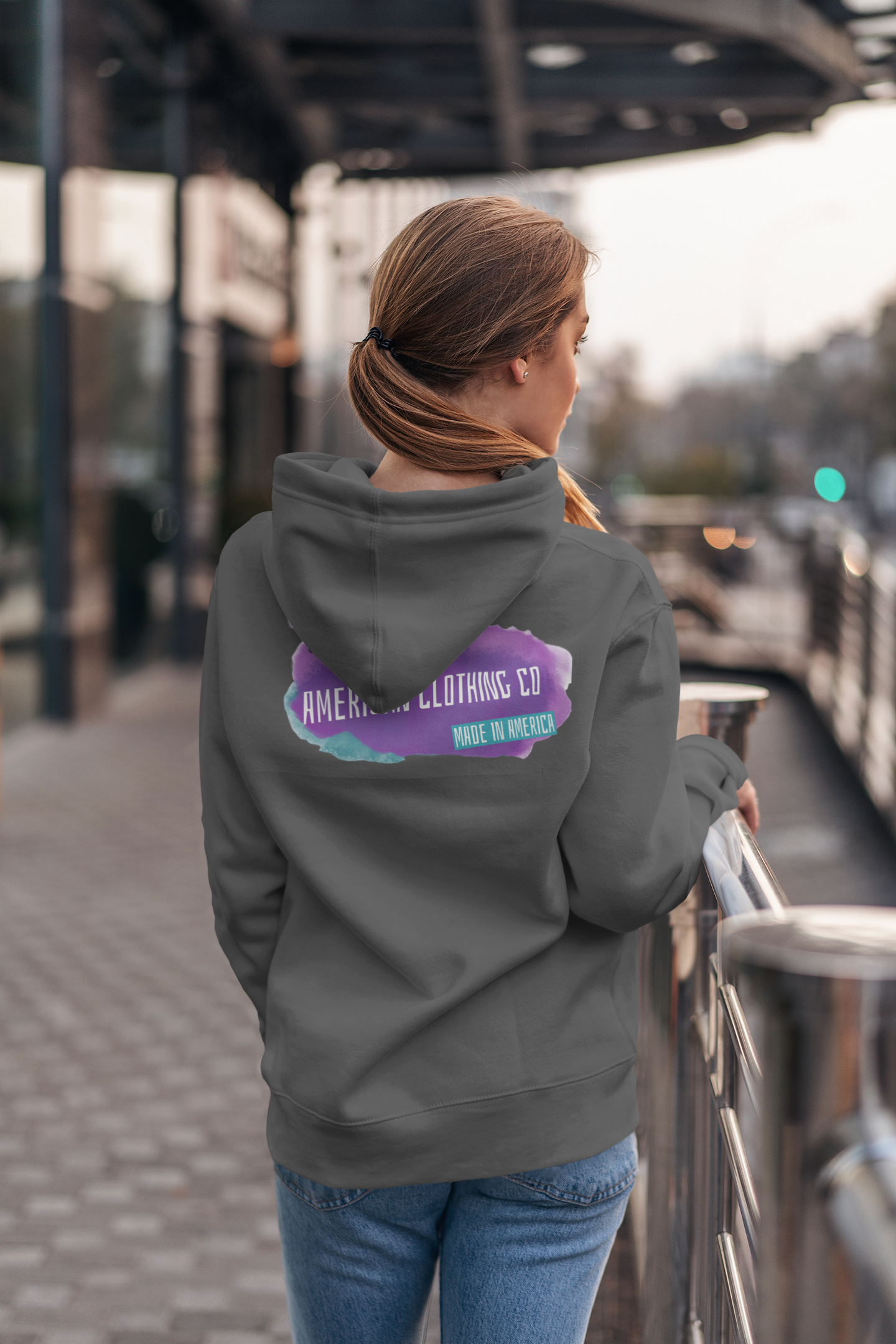 Premium Pullover Hoodie ( American Clothing Company )