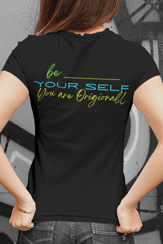 T-shirts Classic Jersey style short sleeve ( Be Yourself ) Activewear