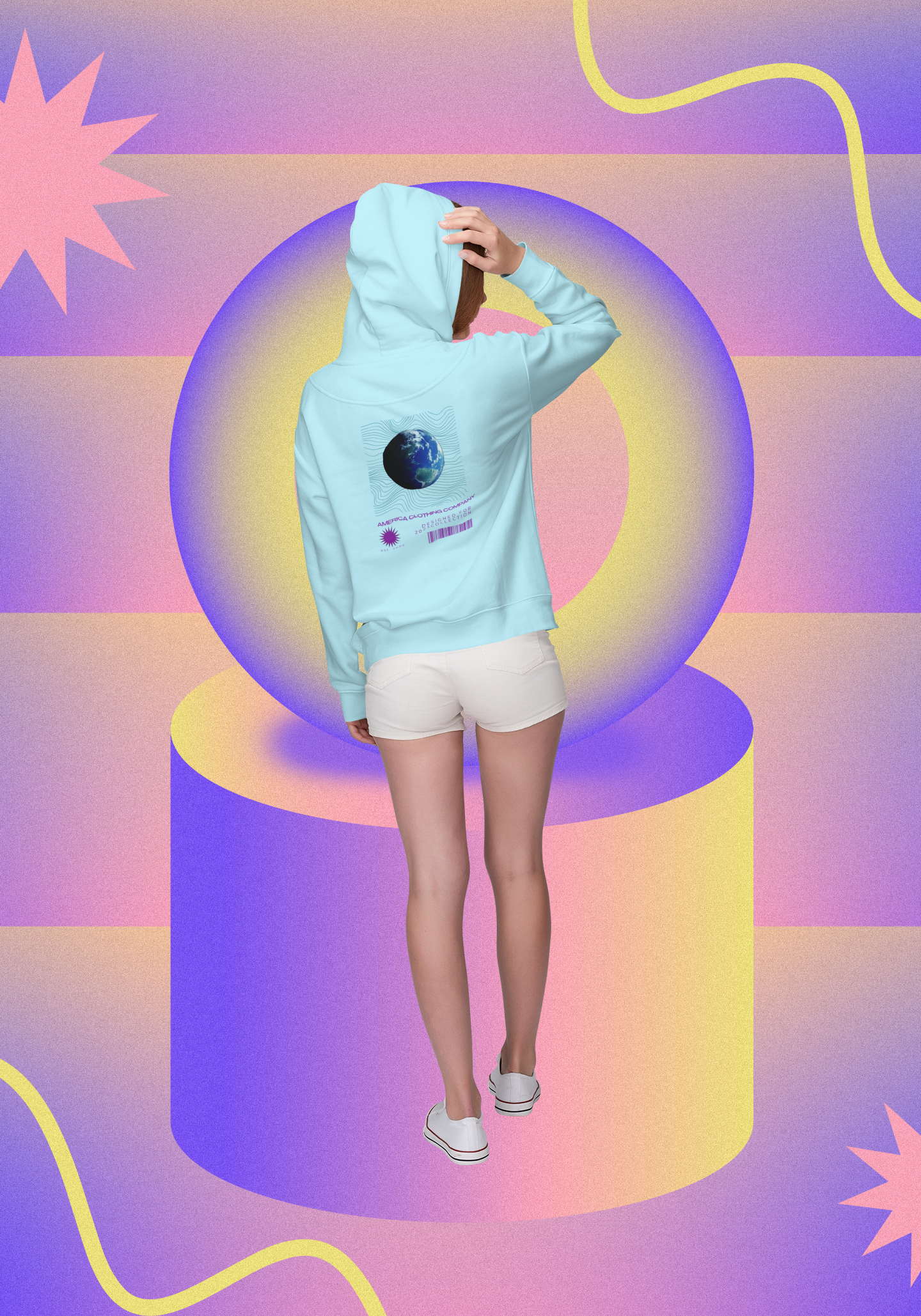 Premium Pullover Hoodie ( Earth )