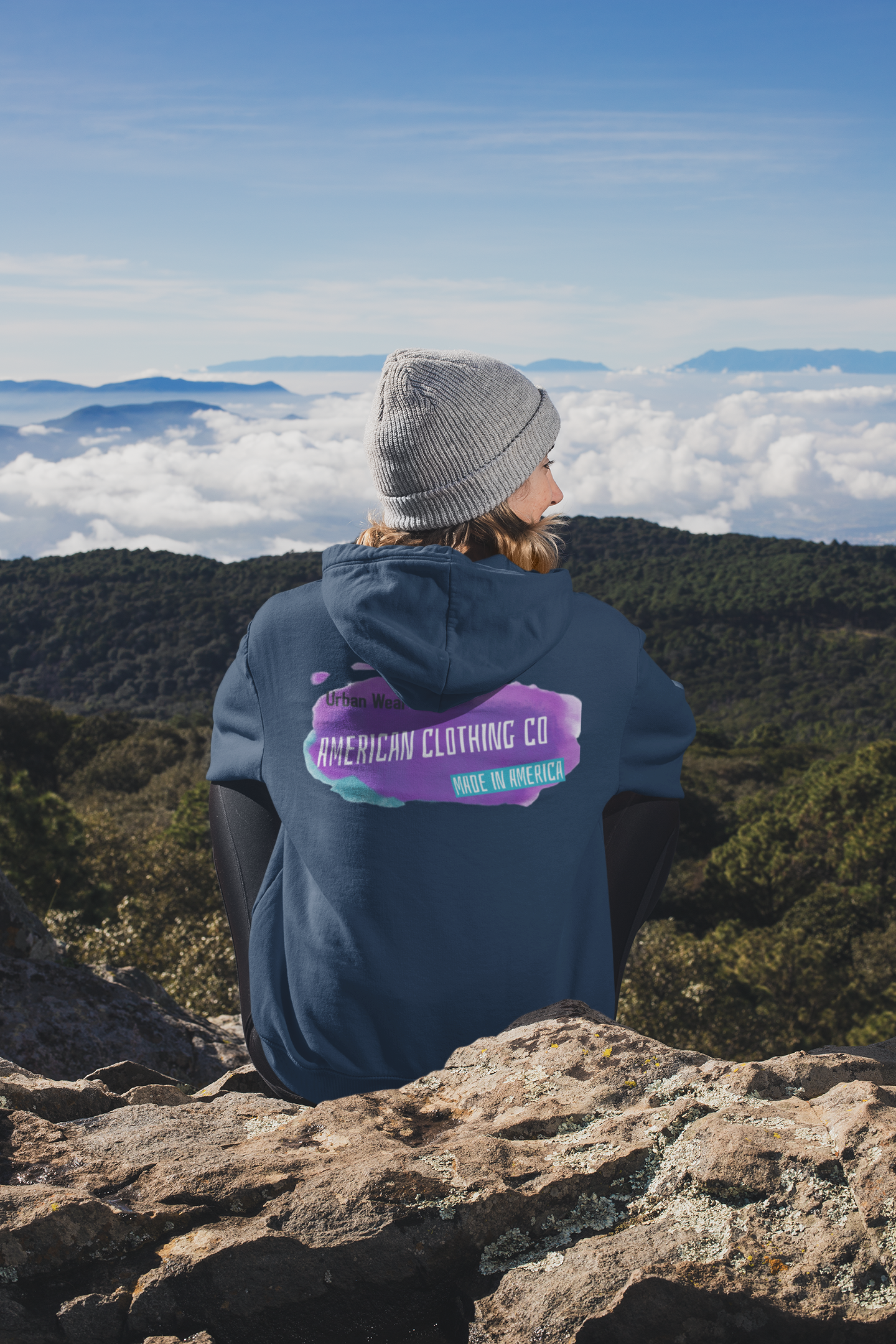 Premium Pullover Hoodie ( American Clothing Company )