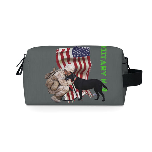 Toiletry Bag (K-9 Grey  ) Military Styling