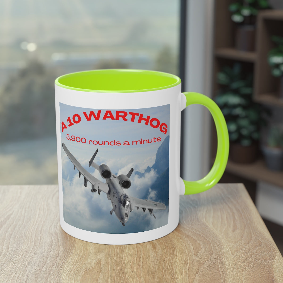 Coffee Mug  ( F-10 Warthog 1 ) Military Style
