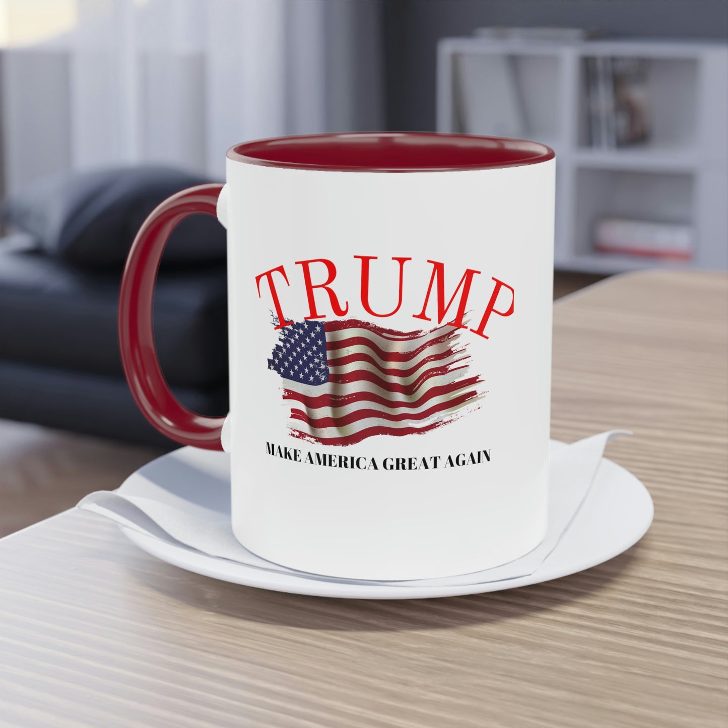 Coffee Mug  ( TRUMP ) Military Style