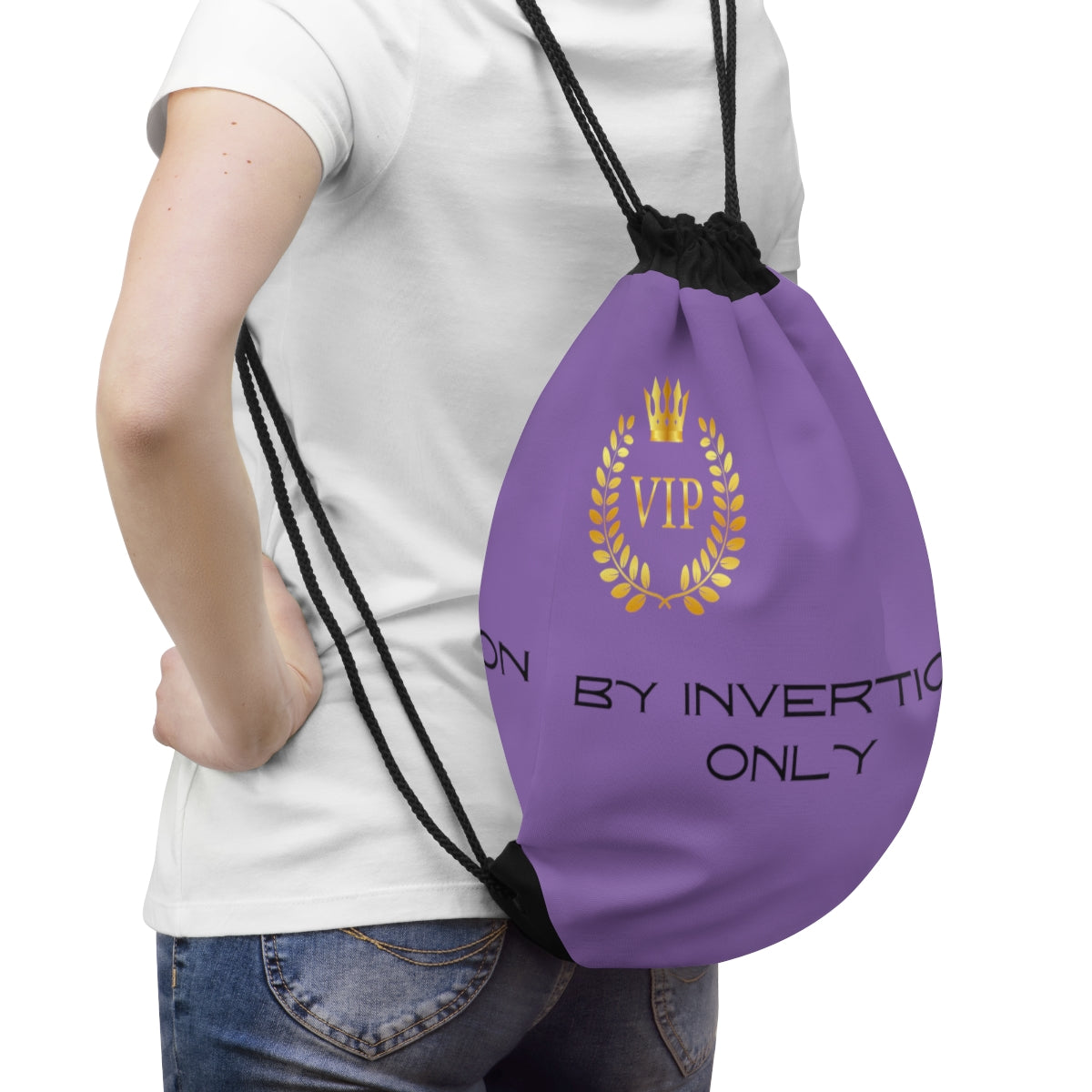 Drawstring Bag ( VIP Purple )
