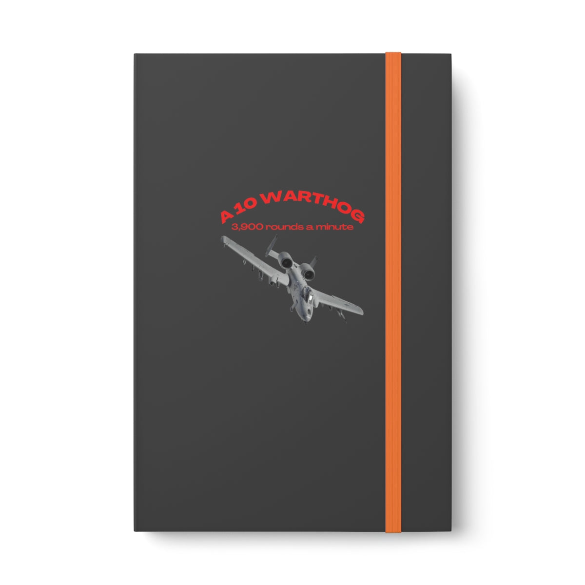 Hardcover Journal Color Contrast Notebook - Ruled ( Warthog ) Military Styling