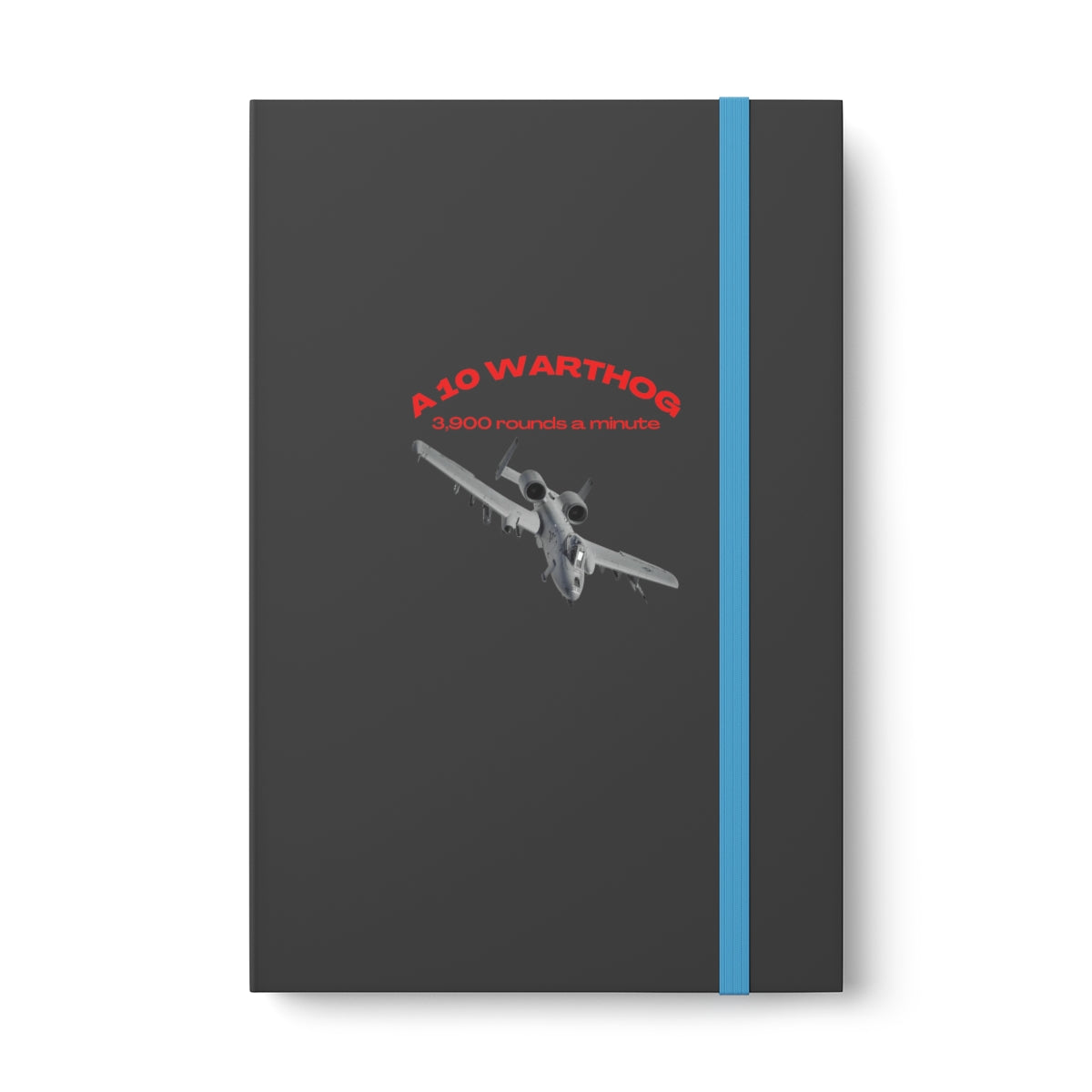 Hardcover Journal Color Contrast Notebook - Ruled ( Warthog ) Military Styling