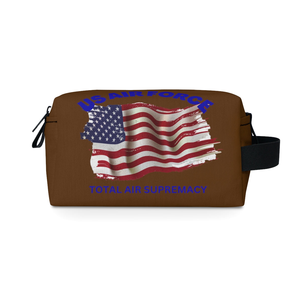Toiletry Bag (US AIR FORCE Brown ) Military Styling