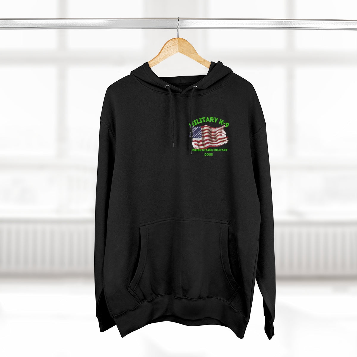 Hoodie ( Military K 9 Unit ) Military Style