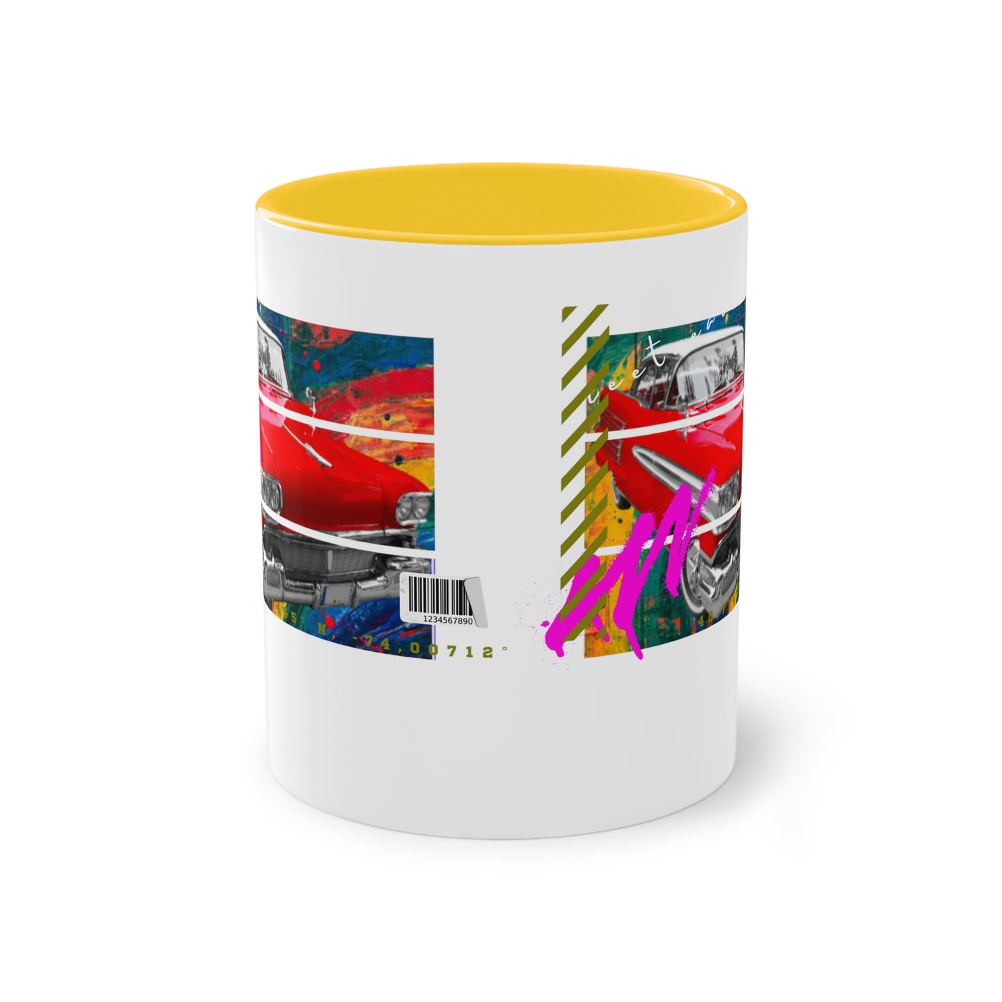 Coffee Mug  ( Urban Red Cadillac )