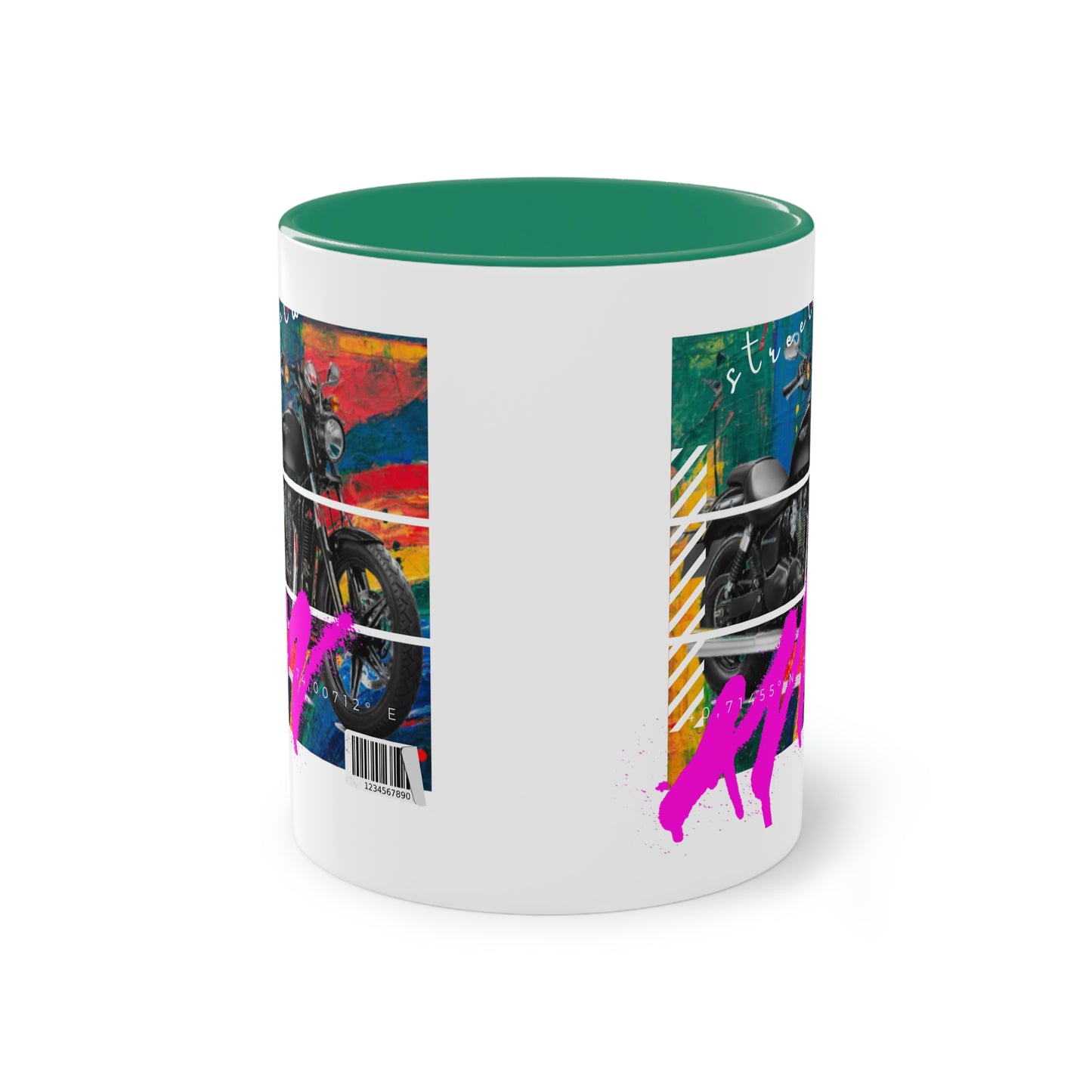 Coffee Mug  ( Urban Black Sports Bike )