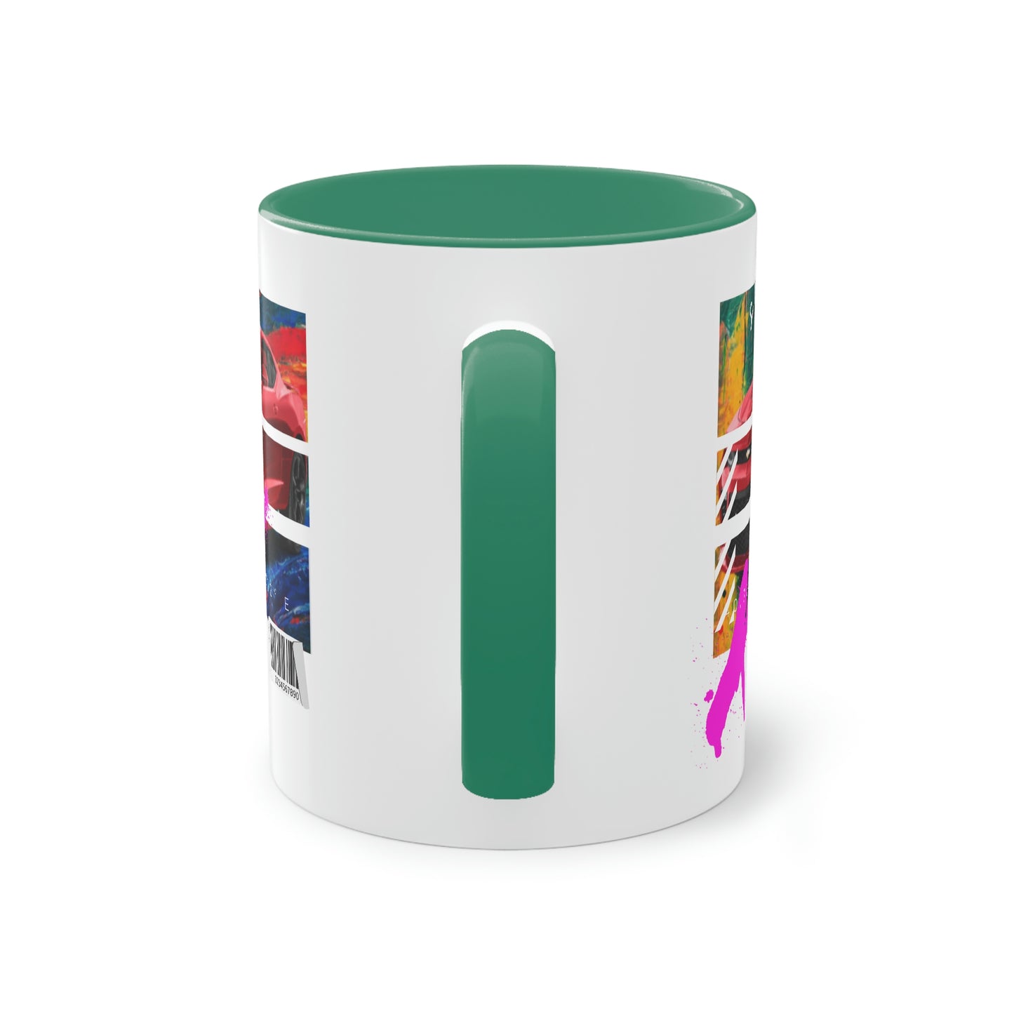 Coffee Mug  ( Urban Red Corvette )