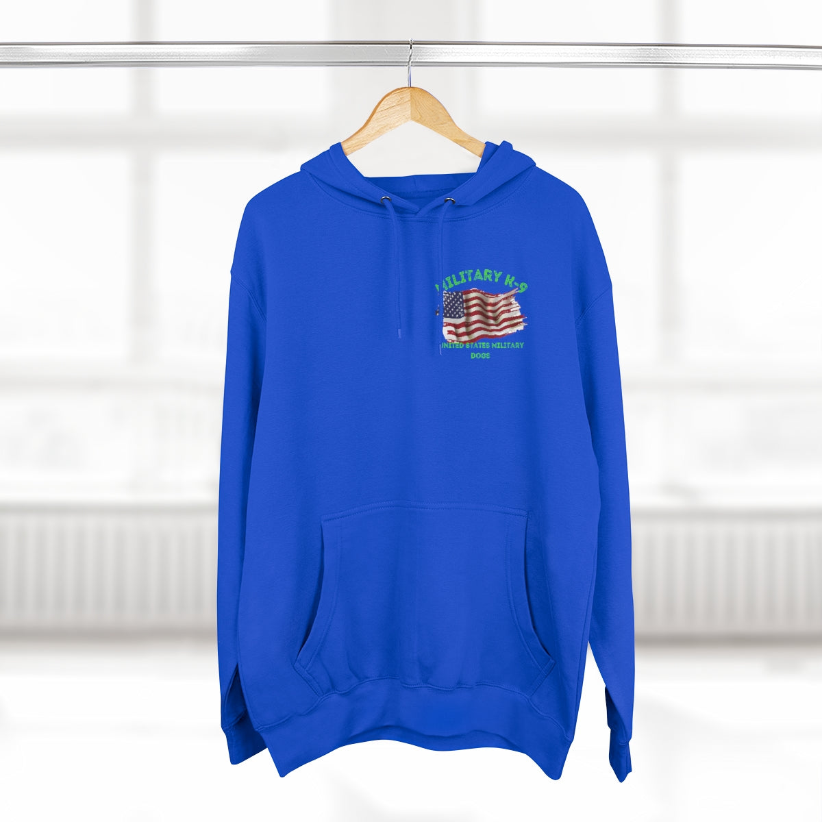 Hoodie ( Military K 9 Unit ) Military Style
