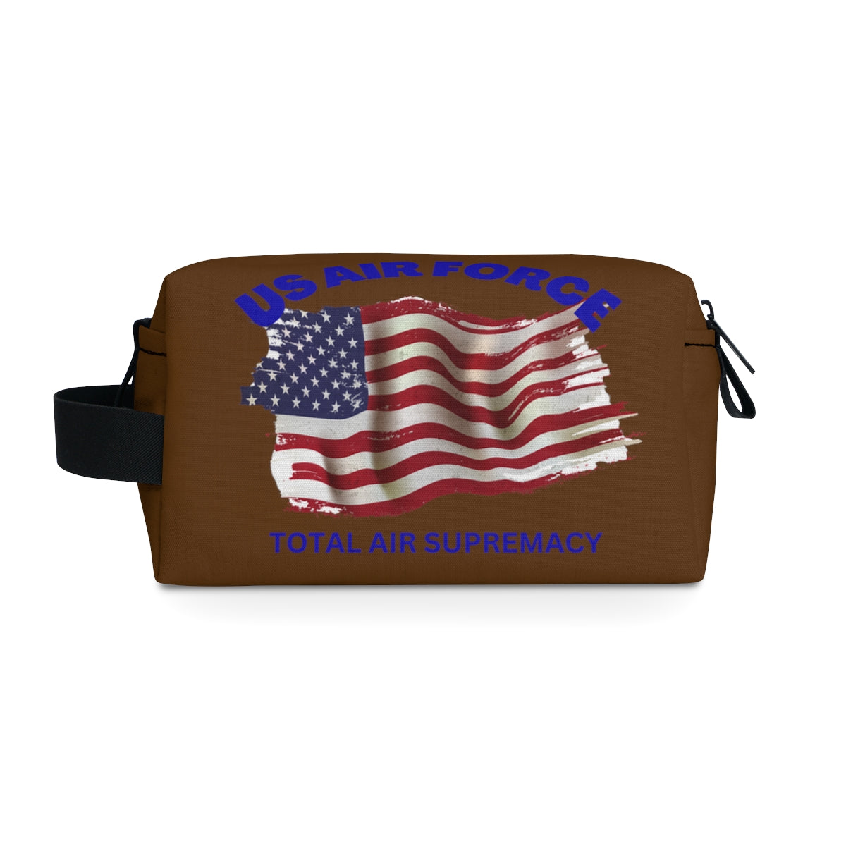 Toiletry Bag (US AIR FORCE Brown ) Military Styling