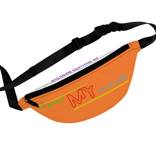 Fanny Pack ( My Body My Rules Orange)
