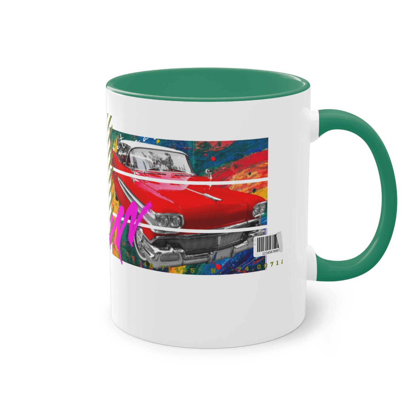 Coffee Mug  ( Urban Red Cadillac )