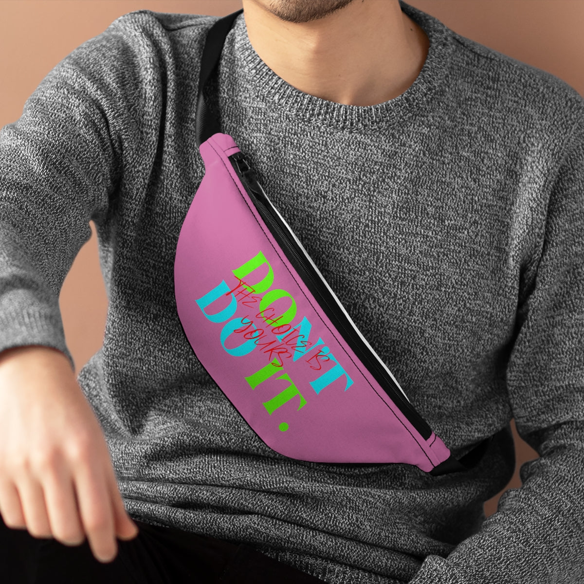Fanny Pack ( DO it Don't Do It Pink )
