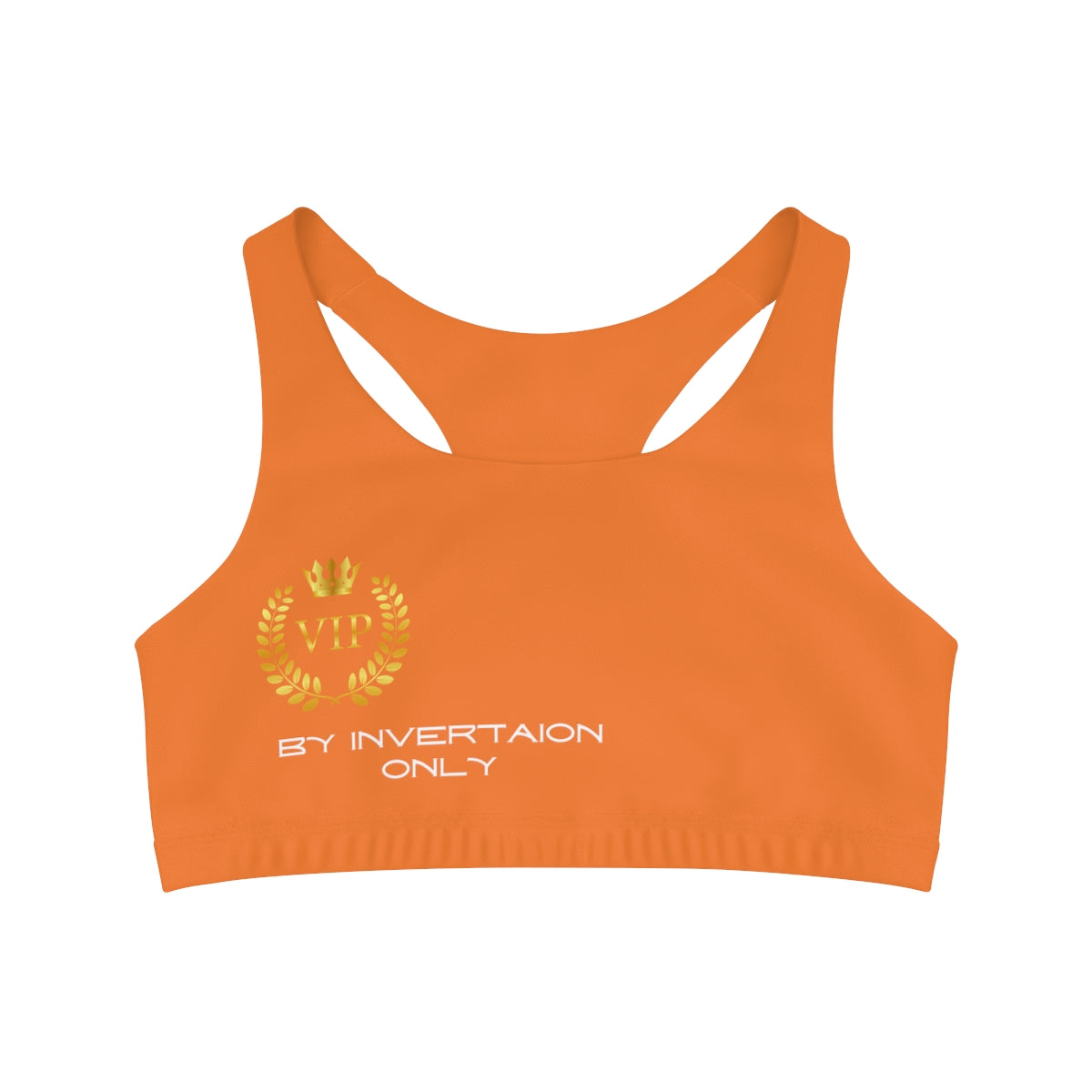 Sports Bra ( VIP By Invitation Only ) Orange