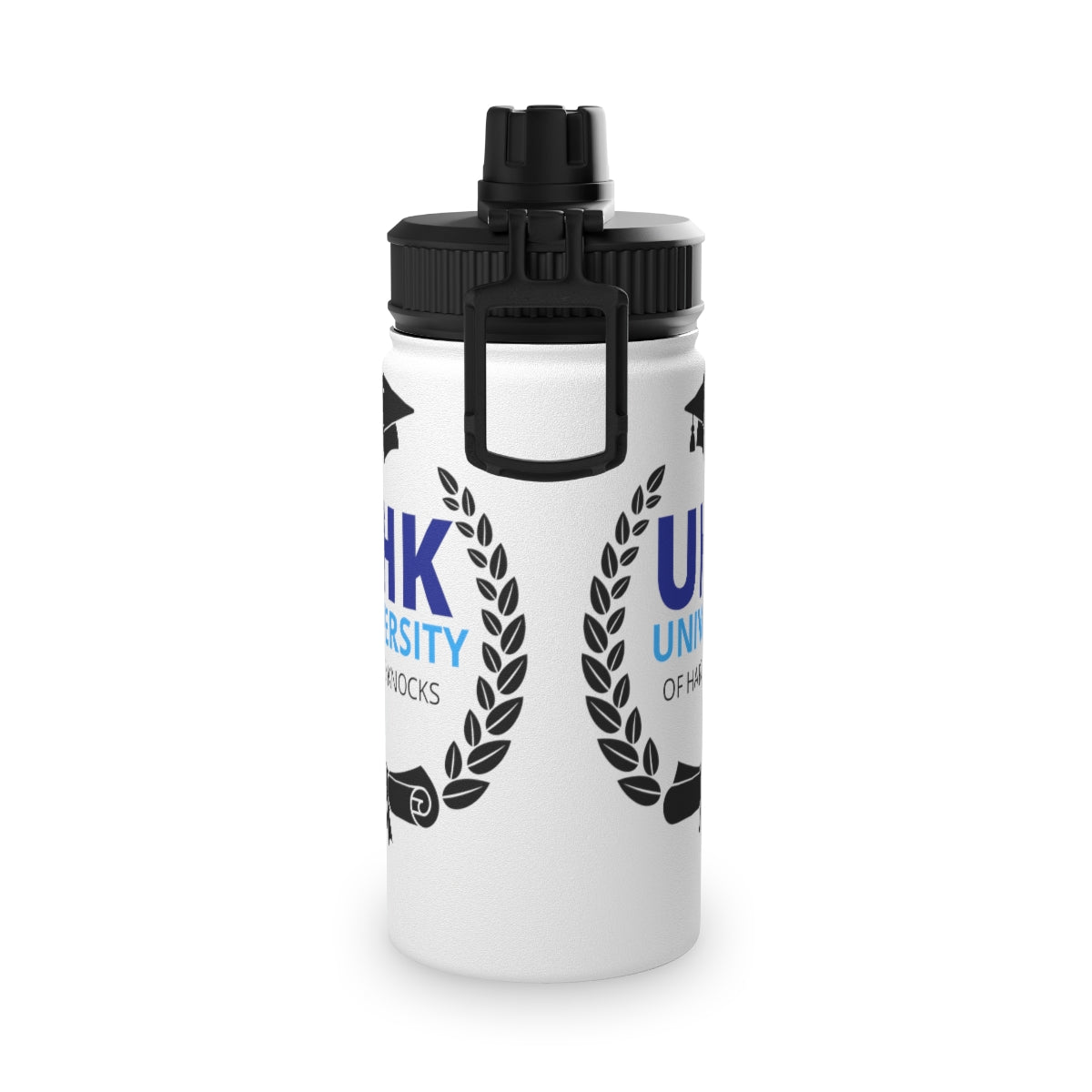 Stainless Steel Water Bottle, Sports Lid ( UHK UNIVERSITY )