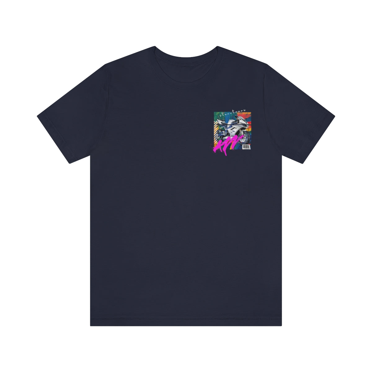 T-shirt Classic Jersey Short Sleeve (Urban White Sports Motorbike )