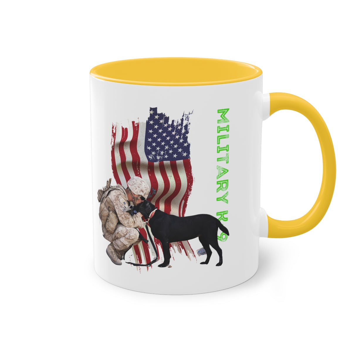 Coffee Mug  ( Military K-9 Unit ) Military Style