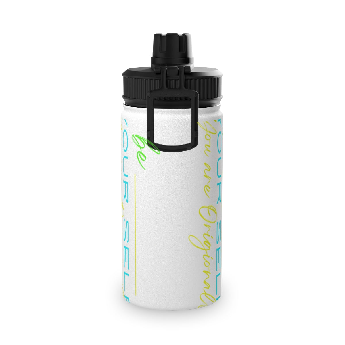 Stainless Steel Water Bottle, Sports Lid ( Be Yourself ) Activewear