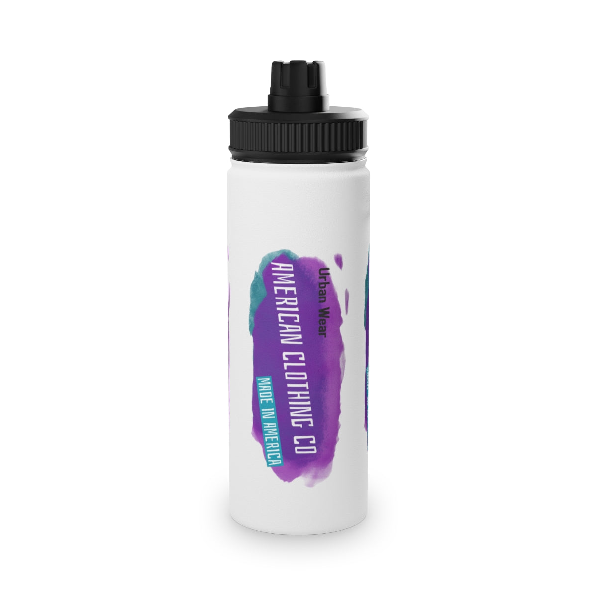 Stainless Steel Water Bottle, Sports Lid ( American Clothing Company )