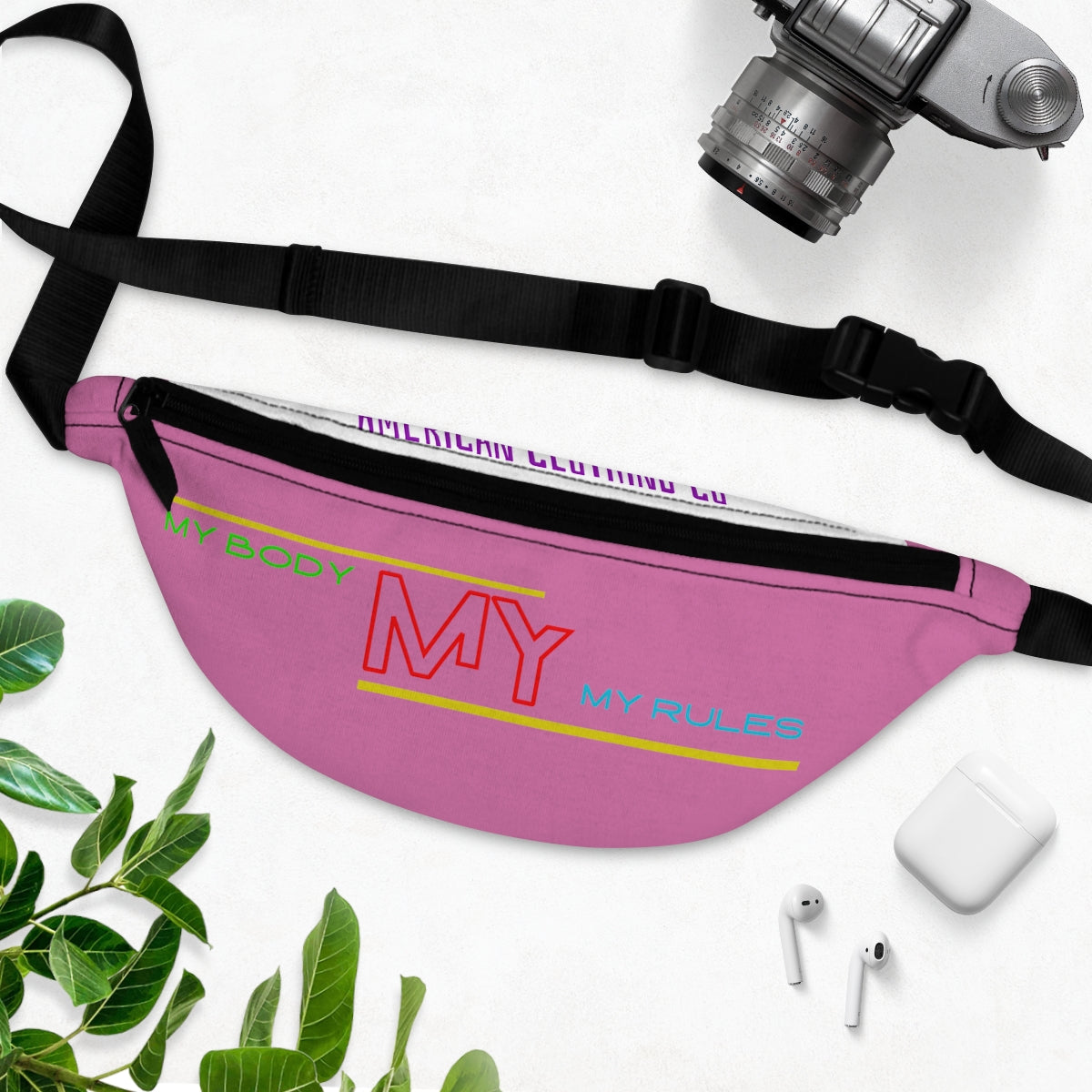 Fanny Pack ( My Body My Rules Pink )