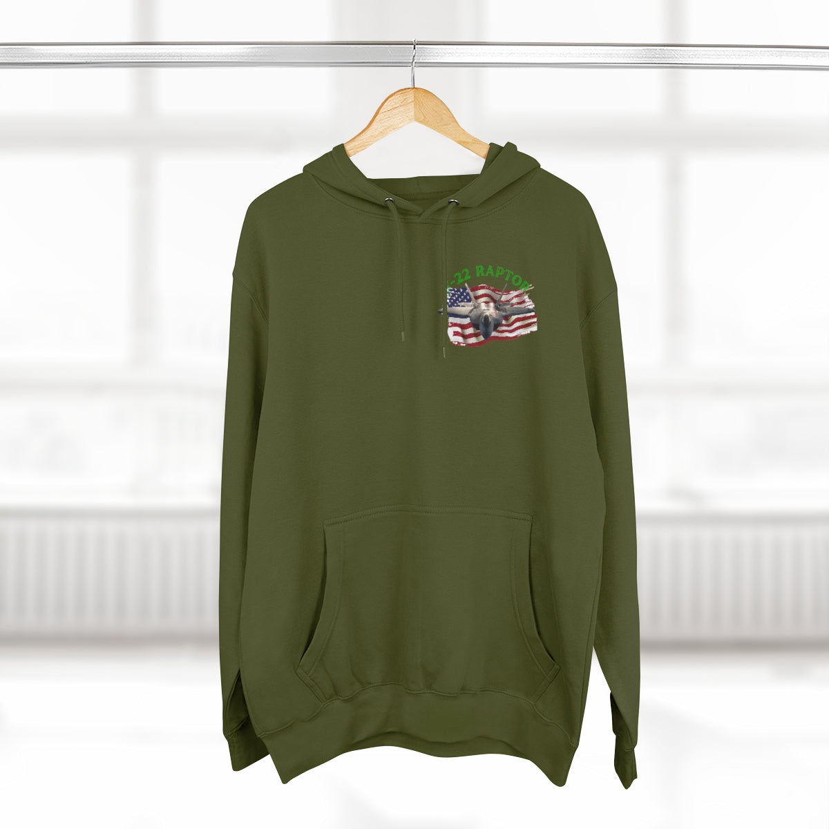 Hoodie ( Air Force RAPTOR 3 ) Military Style