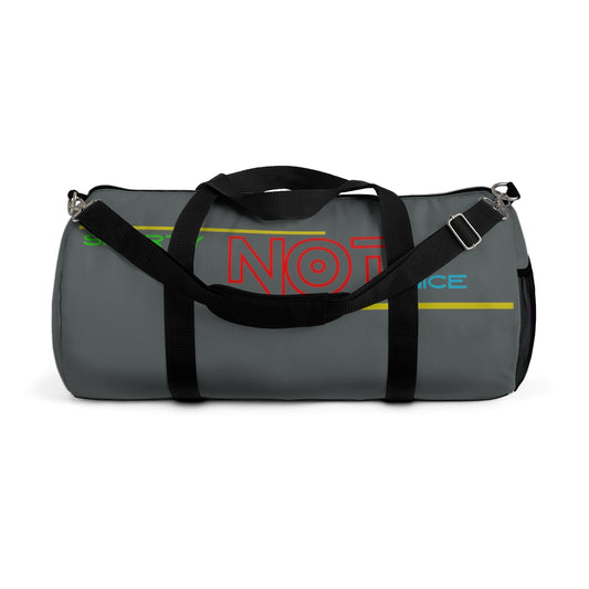 Sports Bag (Sporty Not Nice ) Grey