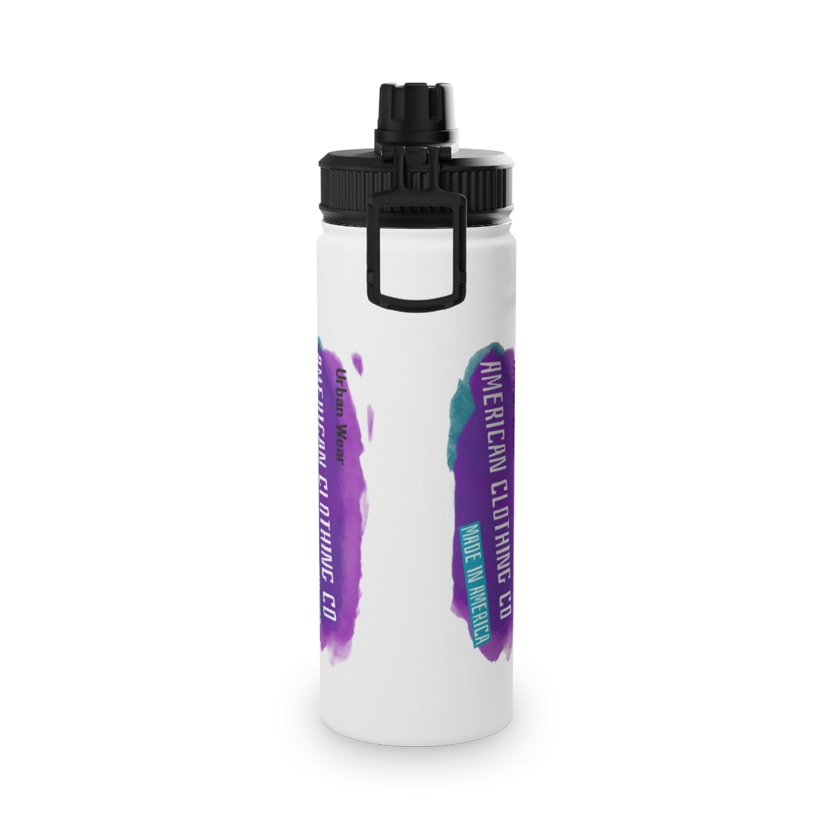 Stainless Steel Water Bottle, Sports Lid ( American Clothing Company )
