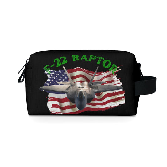 Toiletry Bag ( F-22 Raptor Black ) Military Styling 4 colour to choose from