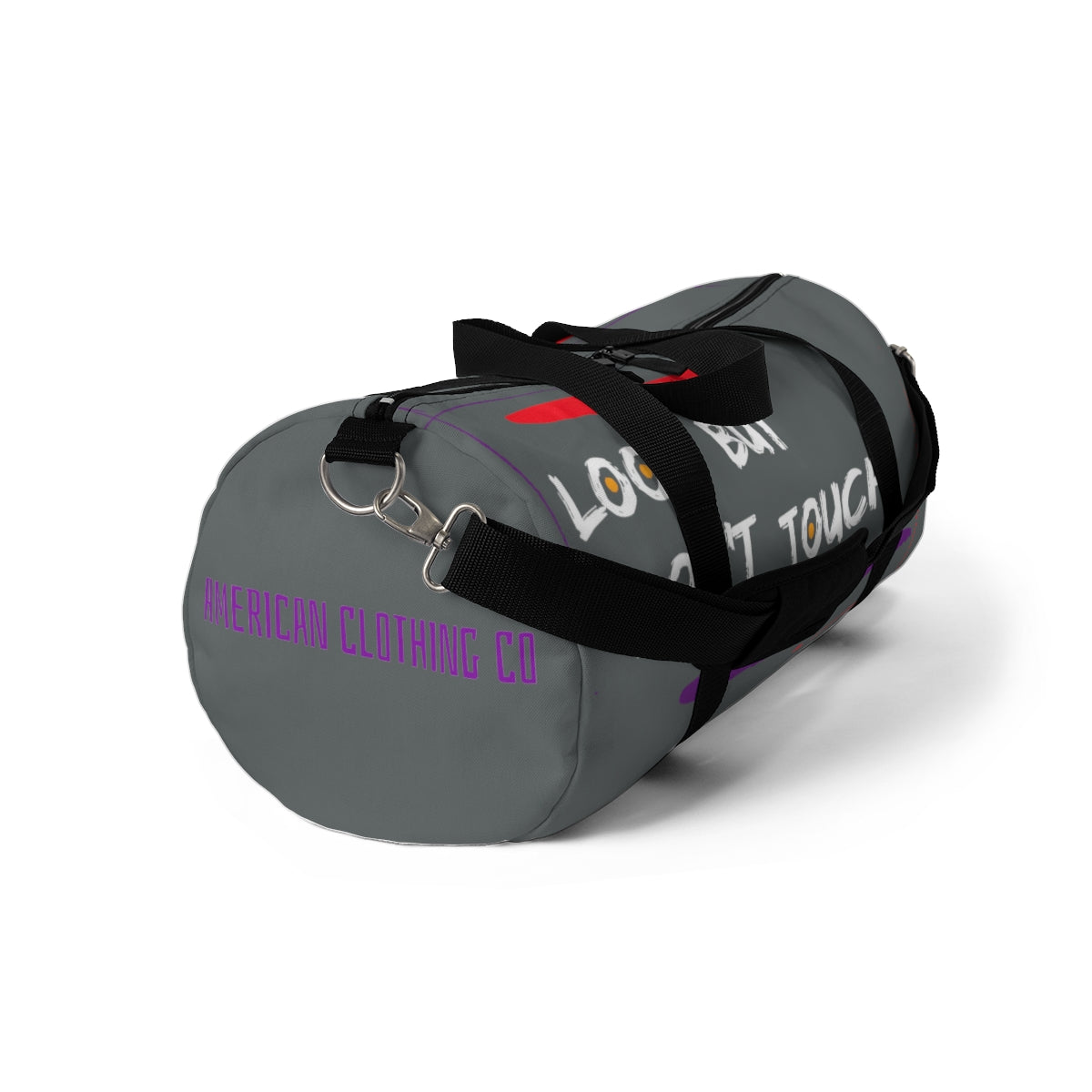 Sports Bag (Look but Don't Touch ) Grey