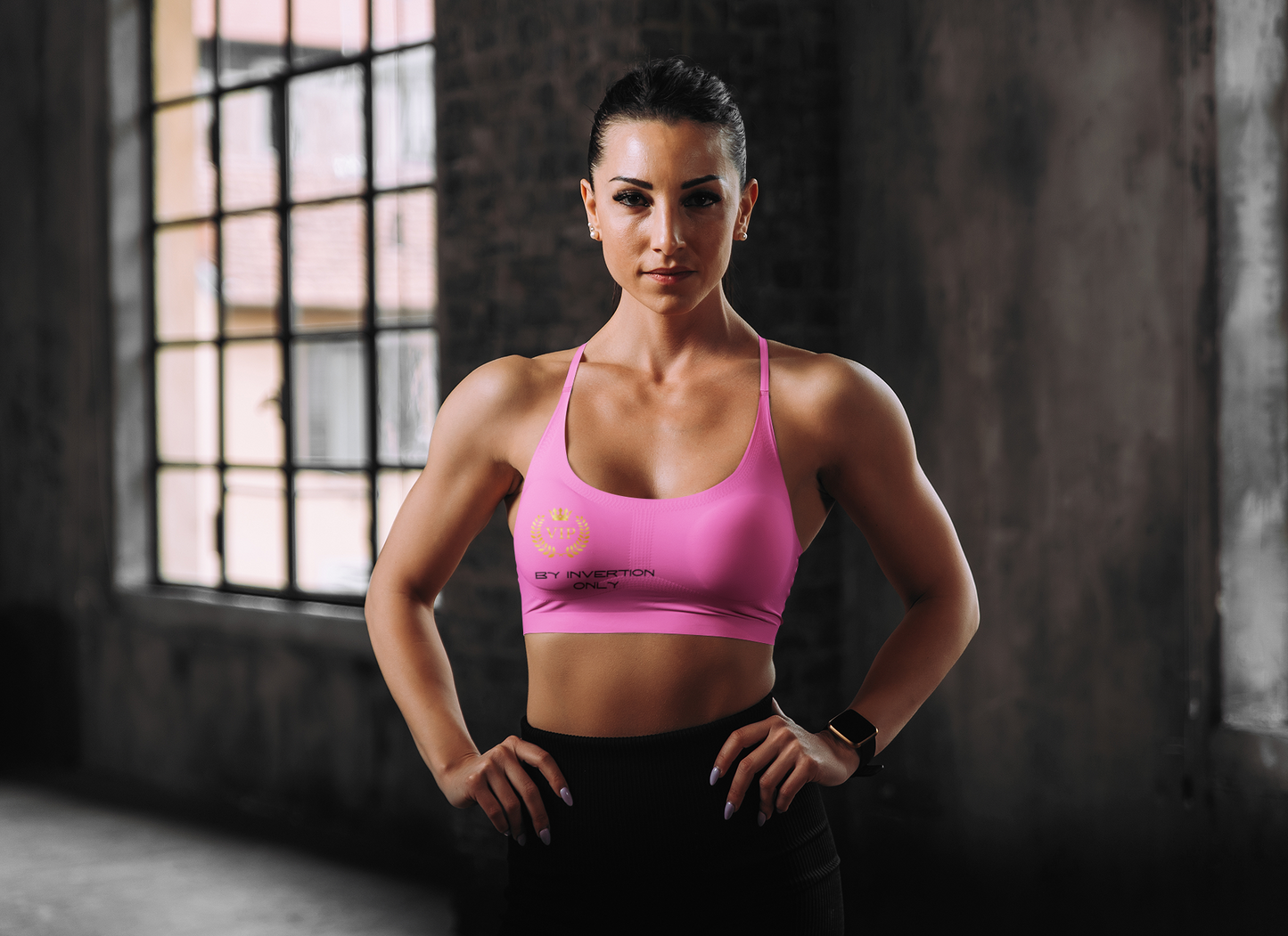 Sports Bra ( VIP By invitation only )  Pink