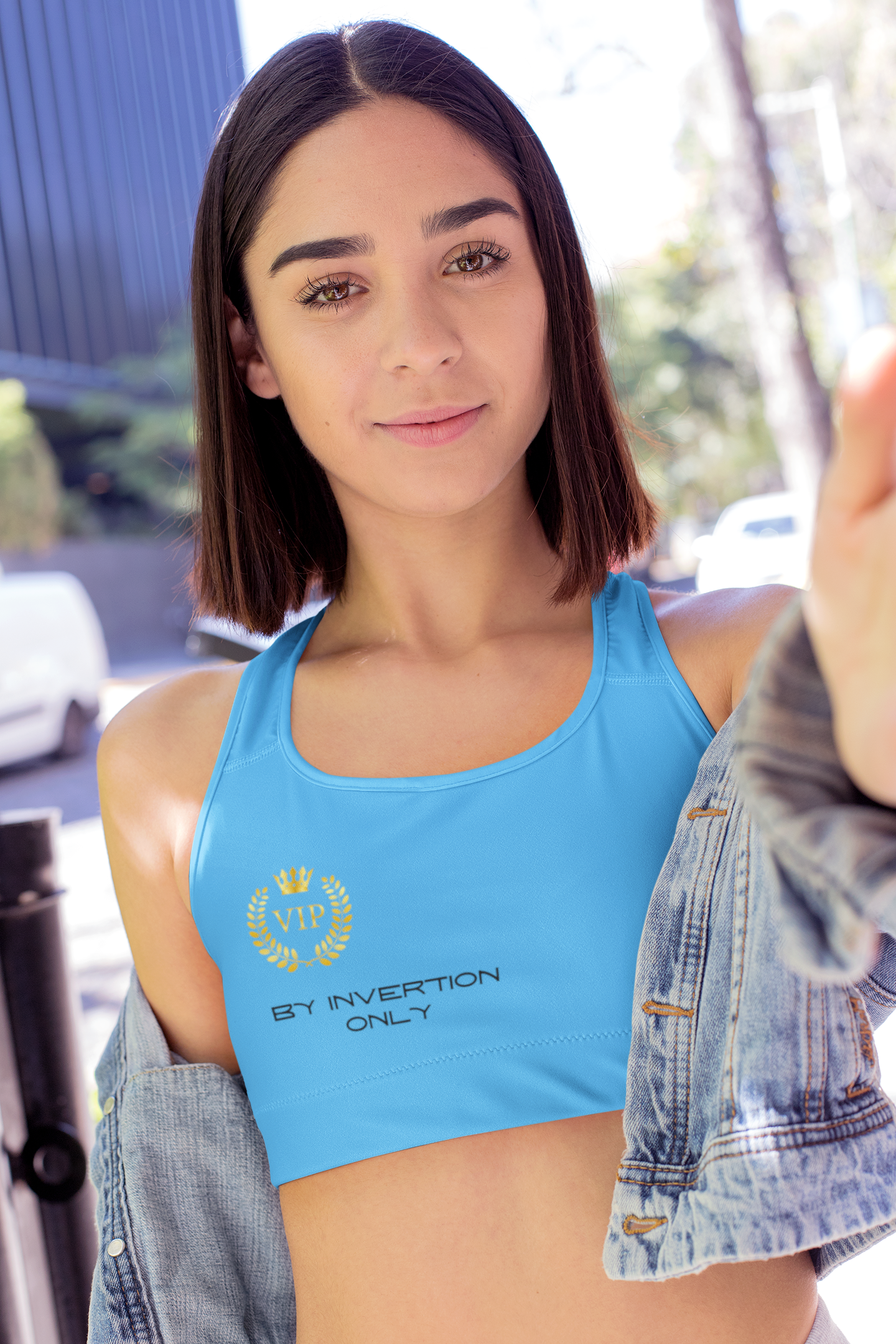 Sports Bra ( VIP By invitation Only ) Turquoise