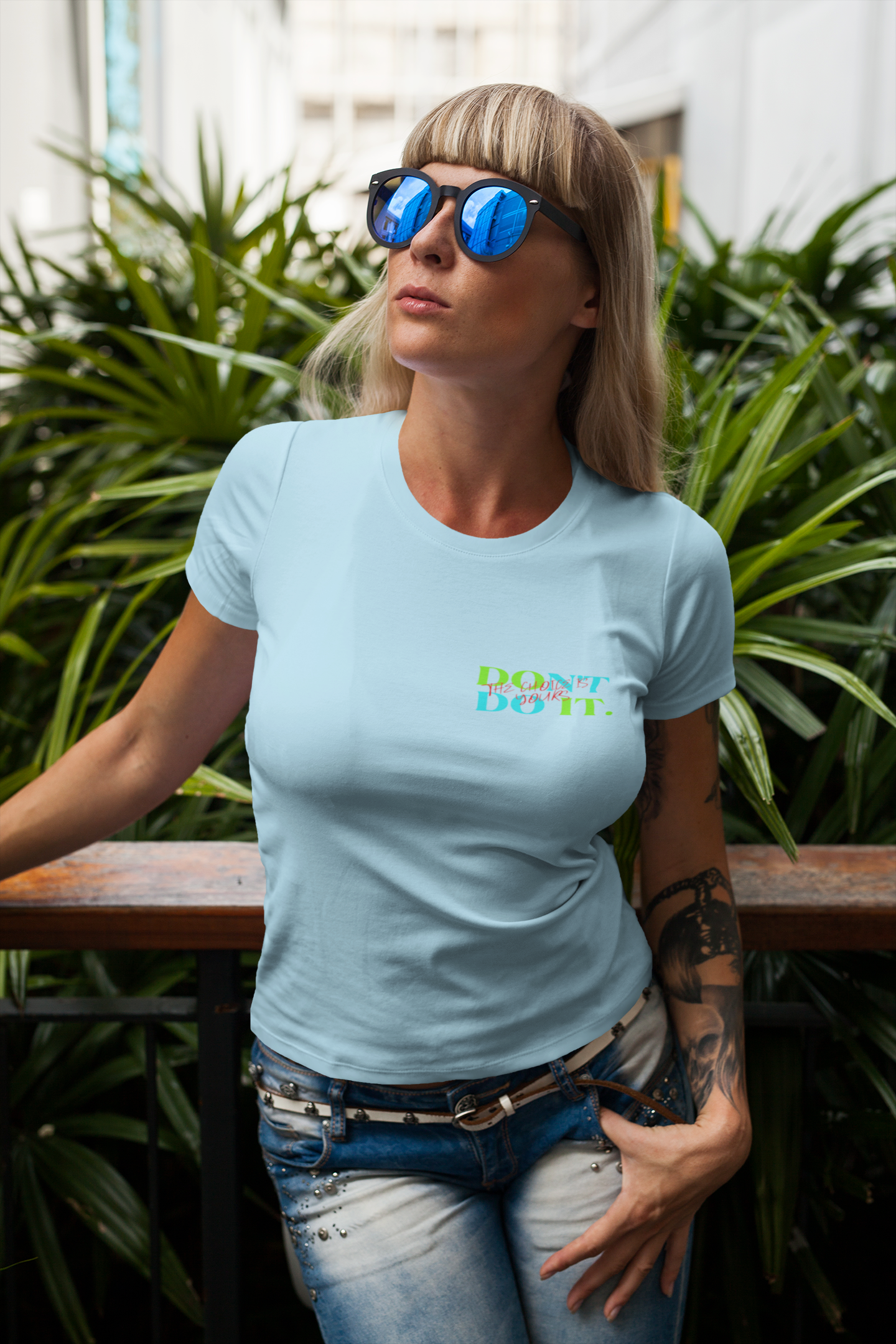 T-shirts Classic Jersey style short sleeve ( Do it Don't Do it ) Activewear